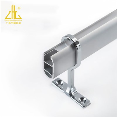 Alumínium extrudálás 6063 eloxált ruha meghajtó szellőző alumínium fogasléc profil
