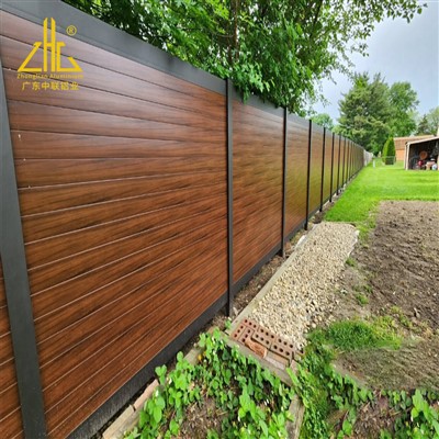 Alumínium adatvédelmi panel kerítés kellék