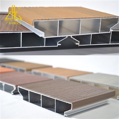 Extrudált fa megjelenésű alumínium deszkarendszer