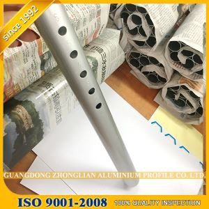 alumínium cnc gyári lyukasztó extrudáló profil csőméretek OEM